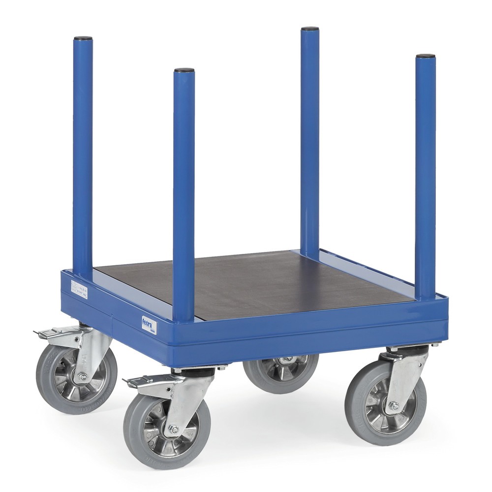 Obrázok výrobku: fetra® dlhý materiálový vozík, nosnosť 1 500 kg, nosnosť Š x H 510 x 510 mm