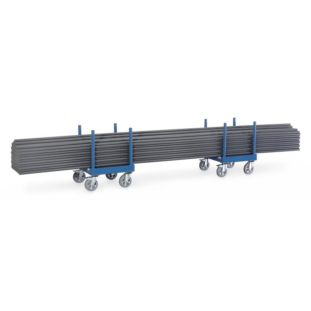 Číslo obrázka výrobku 2: fetra® dlhý materiálový vozík, nosnosť 1 500 kg, nosnosť Š x H 510 x 510 mm