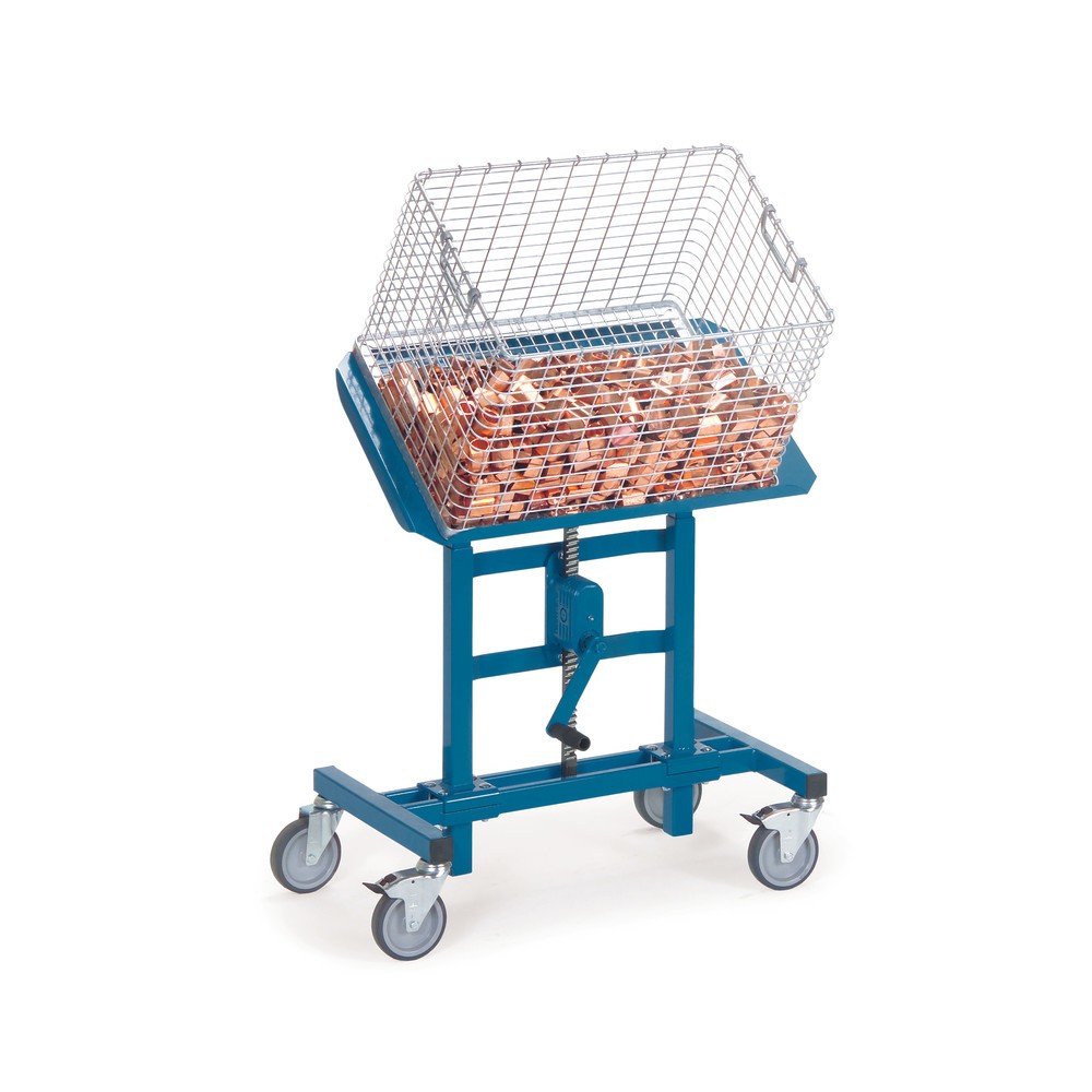Produktabbildung Nr. 4: fetra® Materialständer, mit Zahnstangengewinde, Höhe 685-1.025 mm