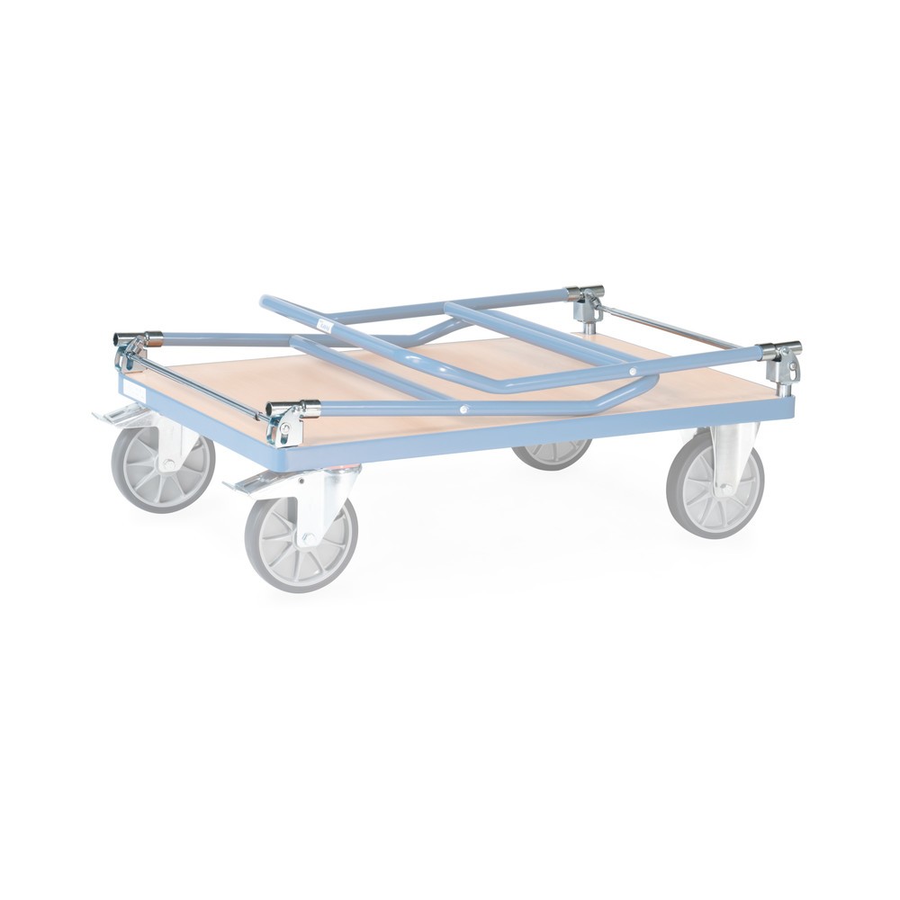 N° de l'image du produit 3 : Dossiers de poussée pliables pour chariot à arceau de poussée fetra®, des deux côtés, larges 500 mm