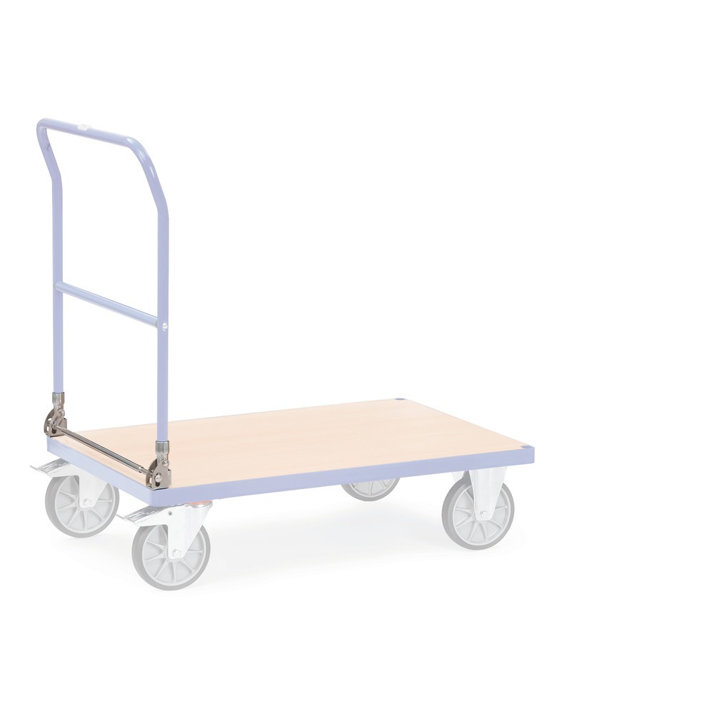 N° de l'image du produit 1 : Dossiers de poussée pliables pour chariot à arceau de poussée fetra®, unilatéraux, larges 600 mm