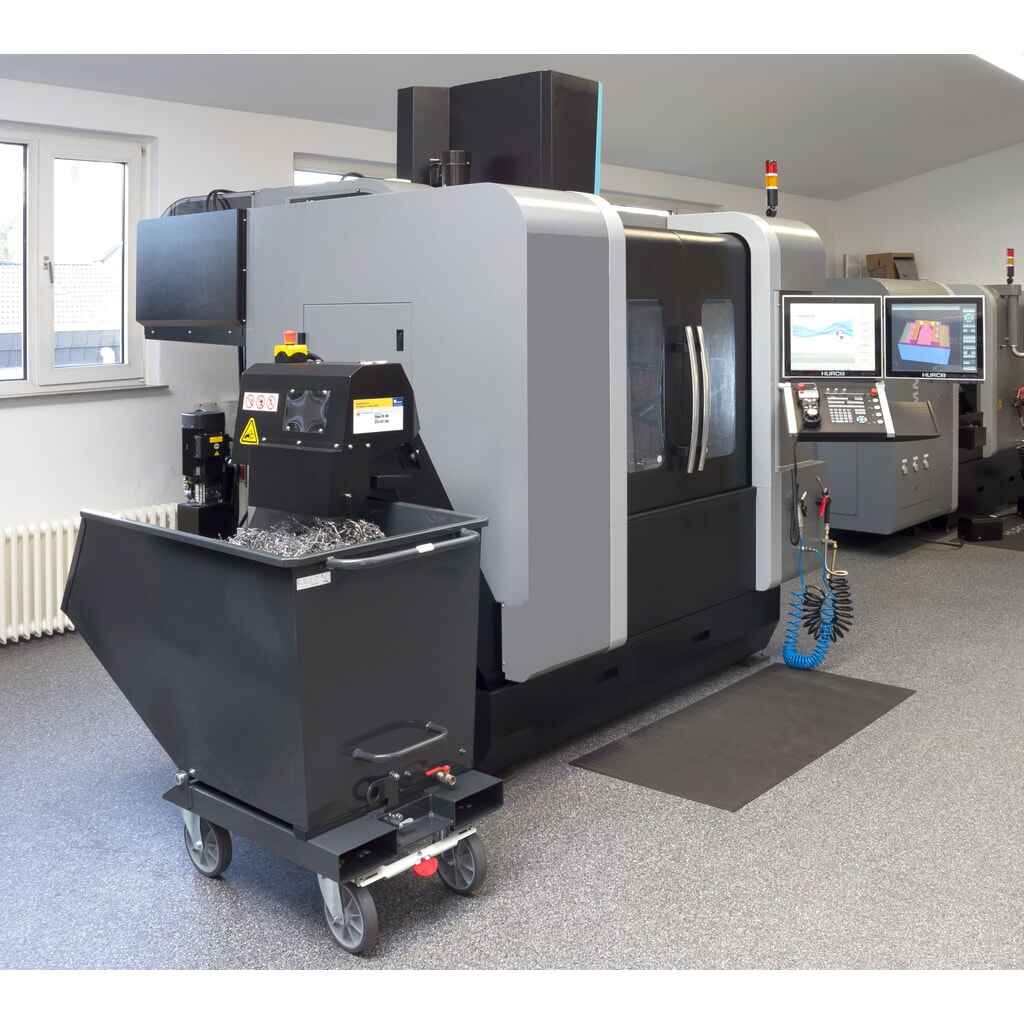 fetra® Muldenkipper mit Rollen, 0,45 m³, Anthrazitgrau Produktabbildung Nr. 5: fetra® Muldenkipper mit Rollen, 0,45 m³, Anthrazitgrau