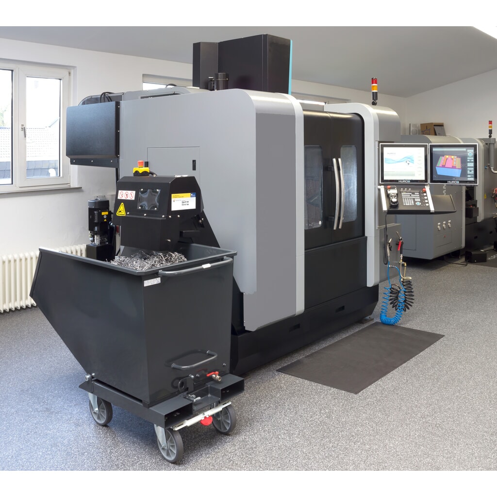 fetra® Muldenkipper mit Rollen, 0,45 m³, Anthrazitgrau Produktabbildung Nr. 7: fetra® Muldenkipper mit Rollen, 0,45 m³, Anthrazitgrau