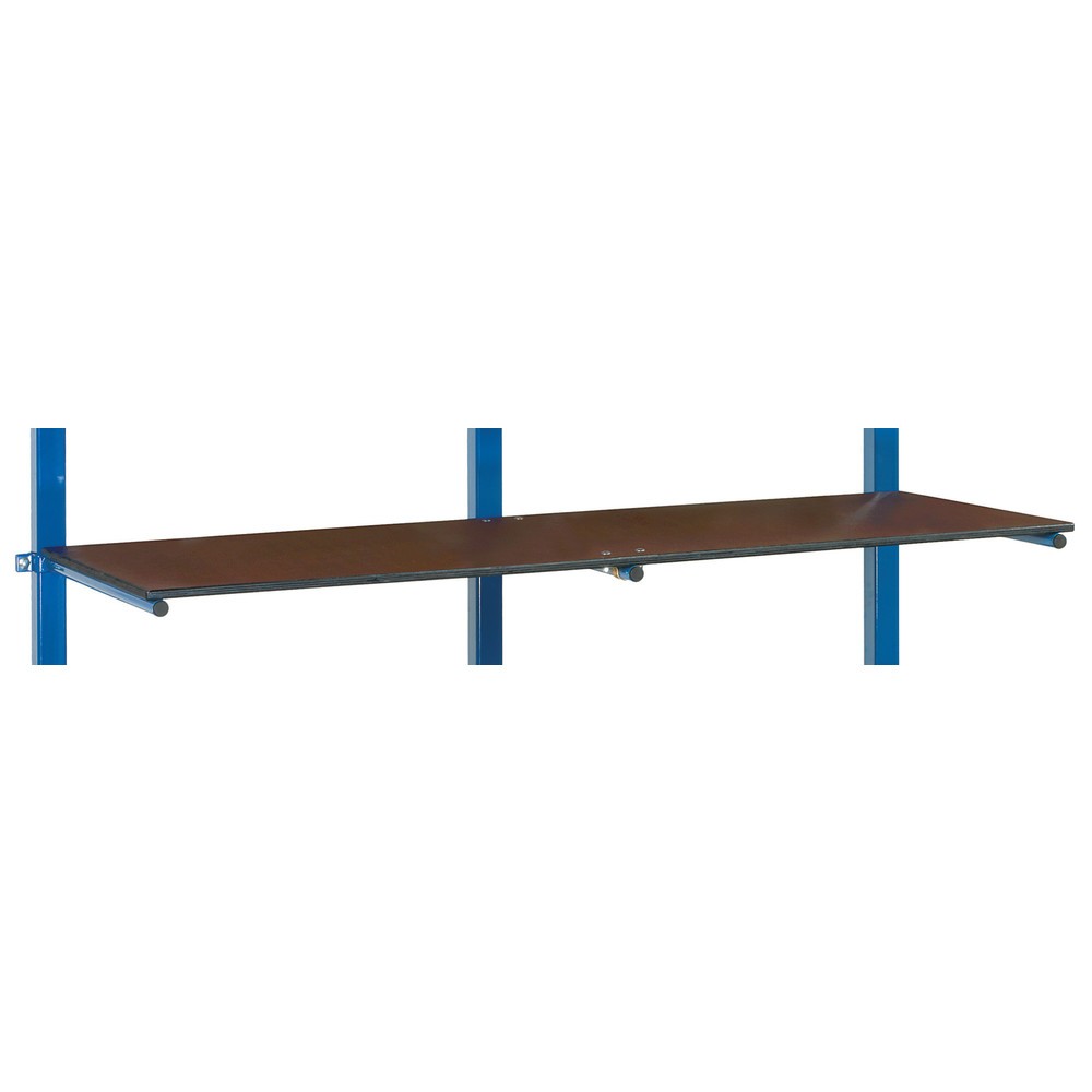 Illustration du produit: Plateau fetra® pour char à bras avec PVC, H × l × L 45 × 600 × 1.600 mm
