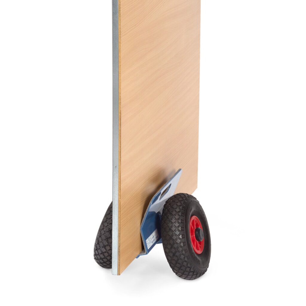 Produktabbildung Nr. 3: fetra® Plattenroller mit Klemmbacken, Tragkraft 250 kg, Klemmbreite 0-60 mm, Vollgummi-Bereifung