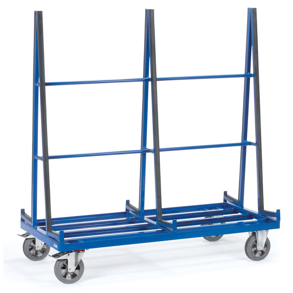 fetra® Plattenwagen, 2-seitig, HxBxT 1.783 x 1.276 x 800 mm Produktabbildung Nr. 1: fetra® Plattenwagen, 2-seitig, HxBxT 1.783 x 1.276 x 800 mm