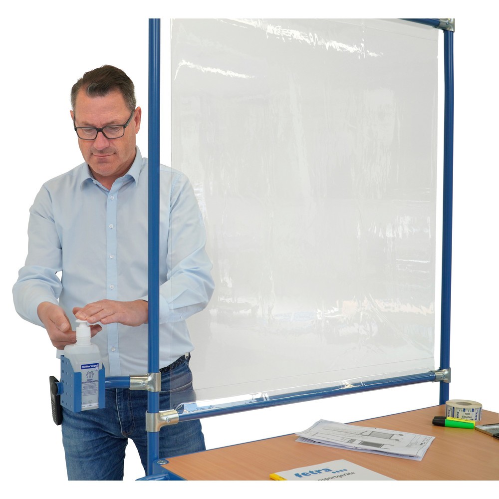N° de l'image du produit 2 : fetra® pupitre mobile avec équipement de protection contre les infections