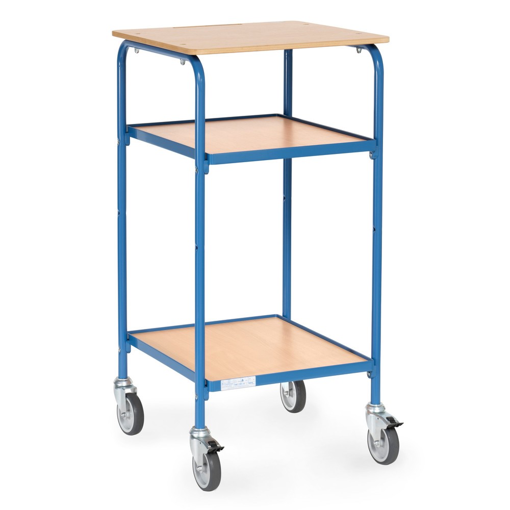 Illustration du produit: fetra® pupitre mobile, capacité de charge 100 kg, 2 étagères