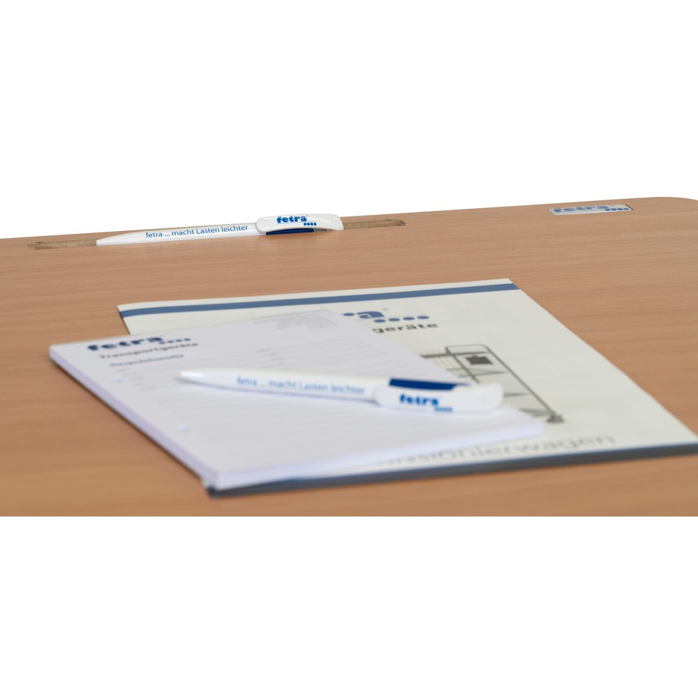Produktabbildung Nr. 3: fetra® Rollpult, Tragkraft 100 kg, 2 Ablageböden