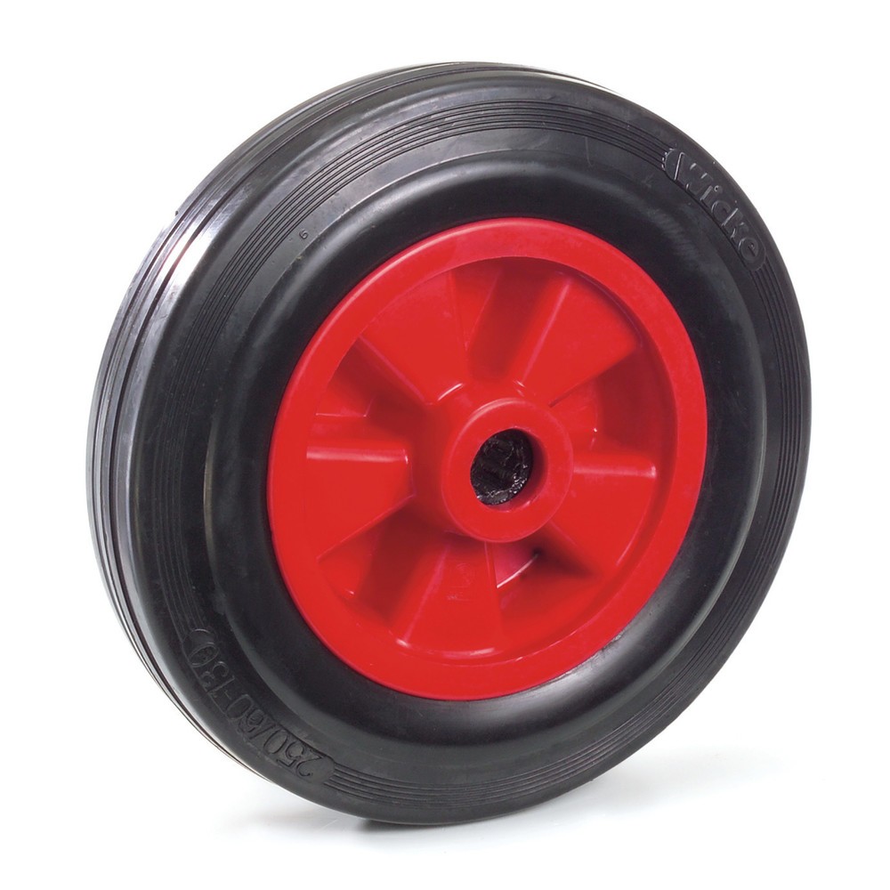 Illustration du produit: Roue en caoutchouc plein fetra®, palier à rouleaux, Ø x L 250 x 60 mm, capacité de charge 250 kg
