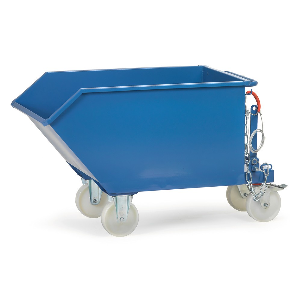 Produktabbildung Nr. 2: fetra® Selbstkipper mit Ablasshahn, Behälter Volumen 750 l, Tragkraft 1.000 kg