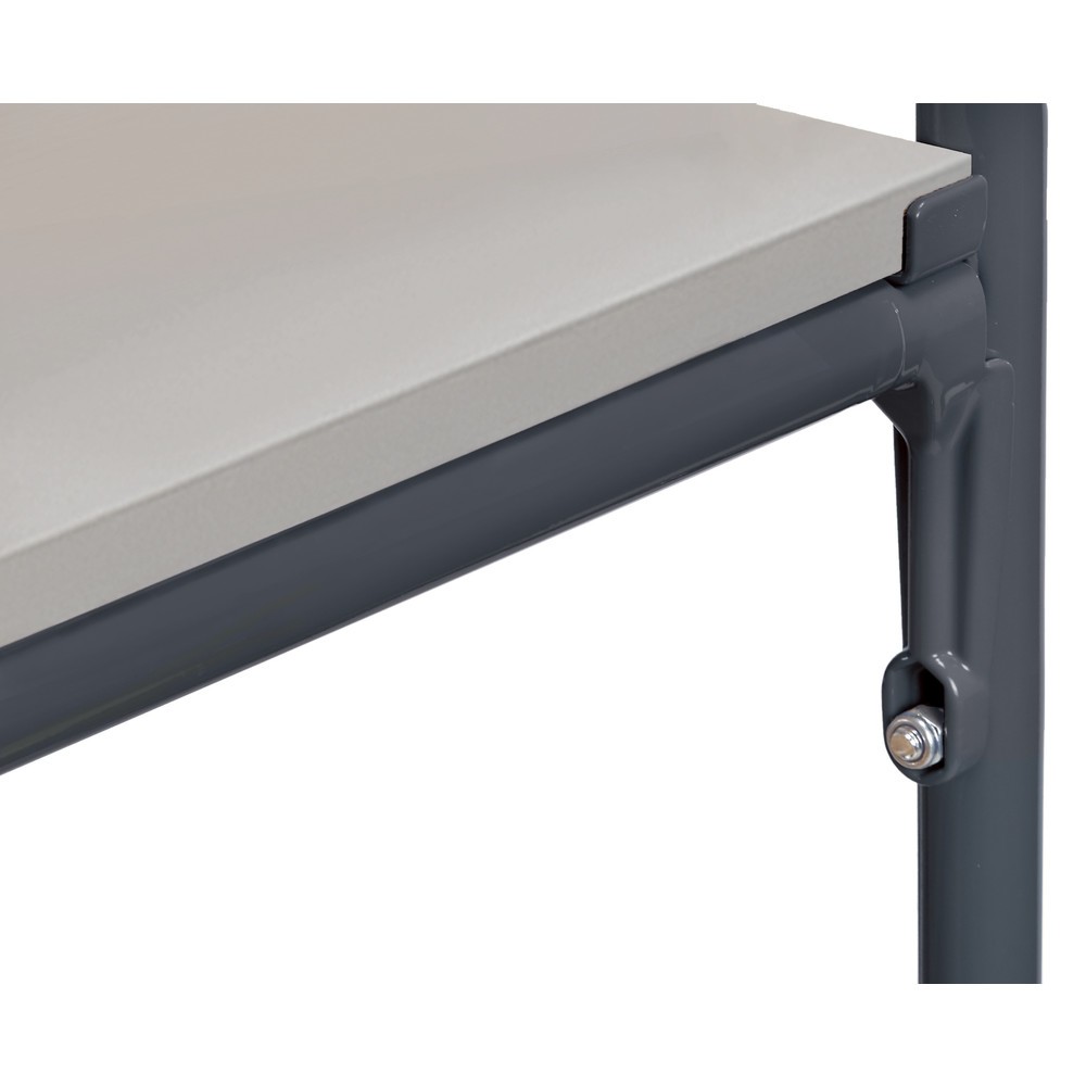 Illustration du produit: Étagère fetra® pour chariot à plateaux, capacité de charge 90 kg, H × l × L 42 × 700 × 1.000 mm