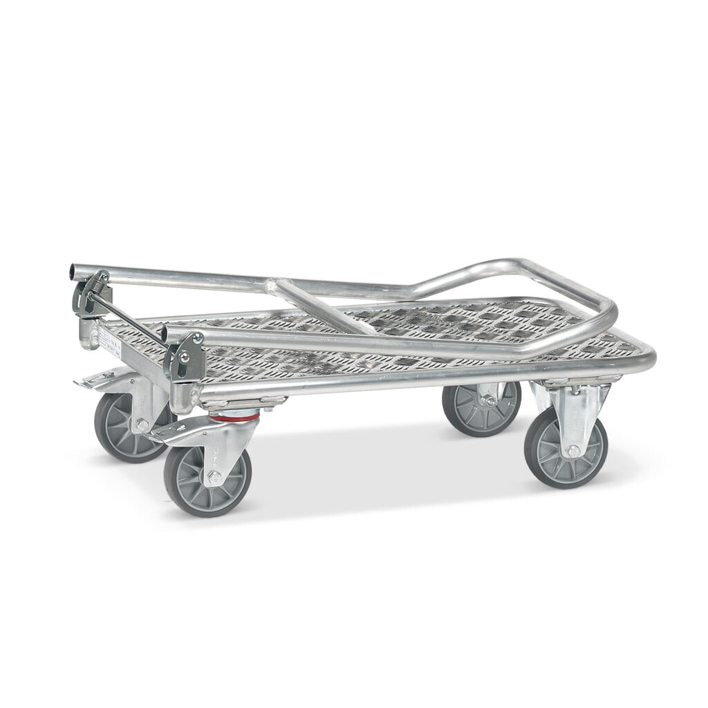 Produktabbildung Nr. 4: fetra® Transportwagen aus Aluminium, Ladefläche BxT 450 x 720 mm