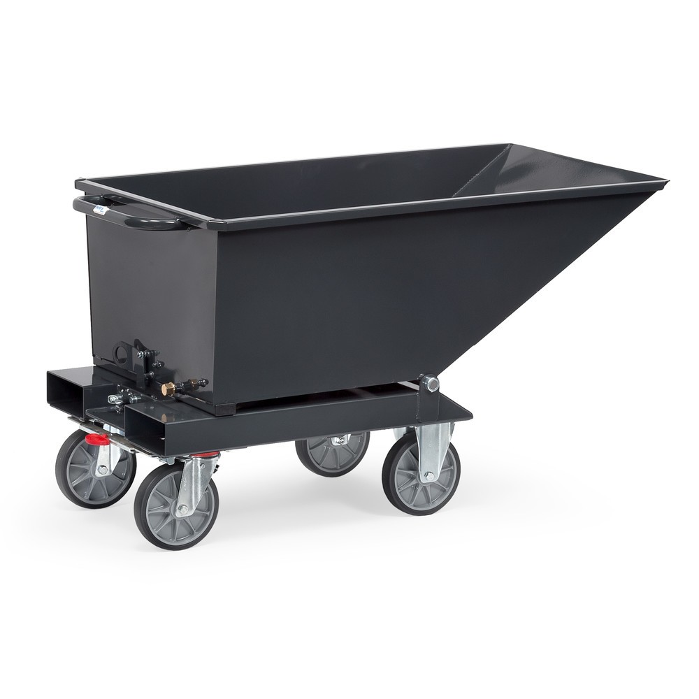 Immagine del prodotto n. 7: fetra® 0.25 m³ - vasca ribaltabile ribaltabile con ruote, colore: Grigio antracite