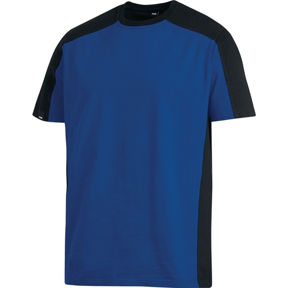 Produktabbildung: FHB T-Shirt MARC Gr.XL royal/schwarz FHB