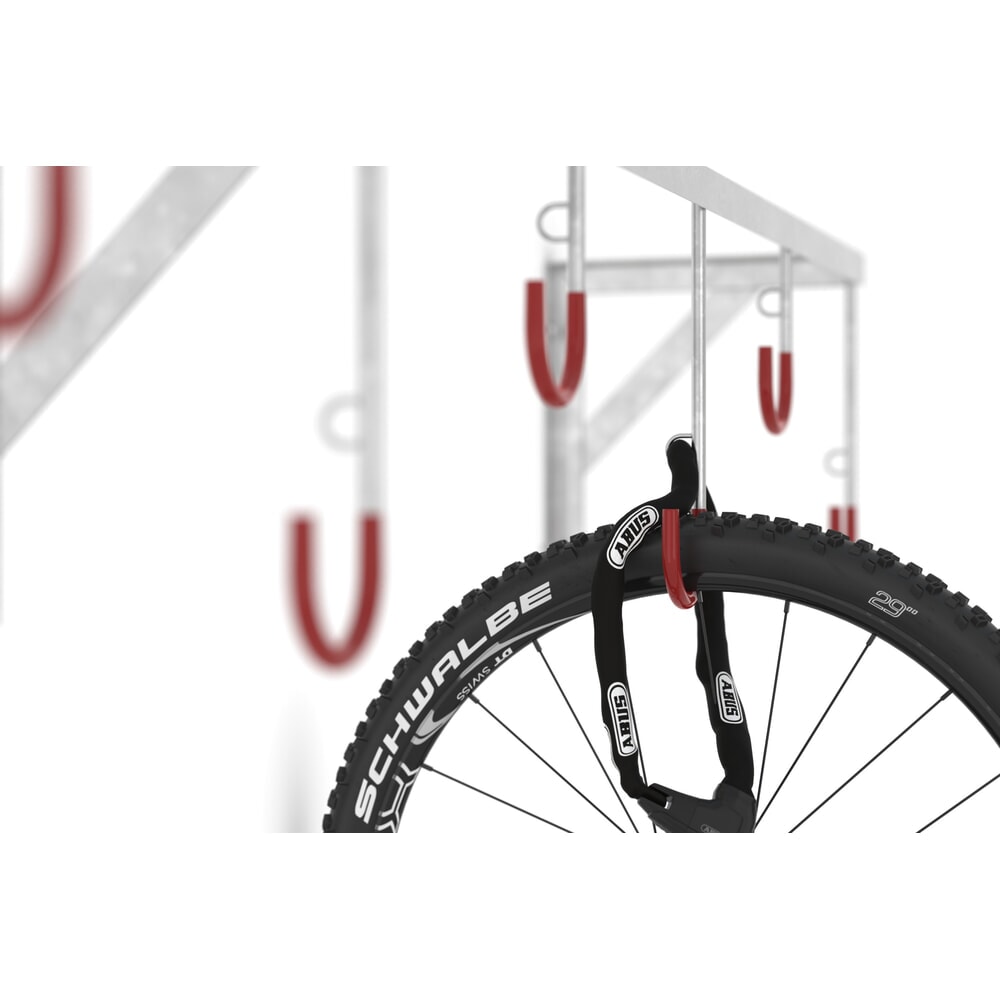 Productafbeelding nr. 5: Fietsophangrek, 6 plaatsen, plafondmontage