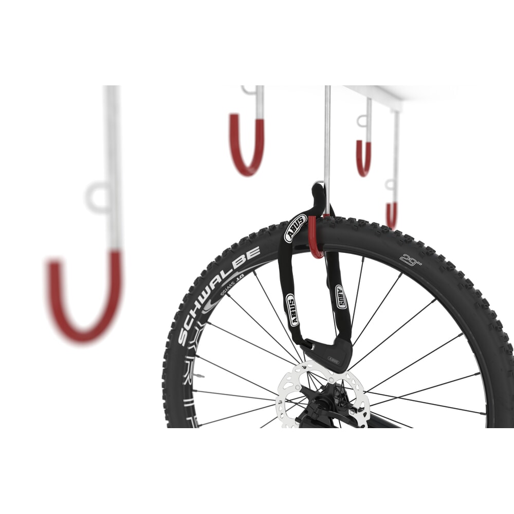 Productafbeelding nr. 5: Fietsophangrek, 3 plaatsen, wandmontage