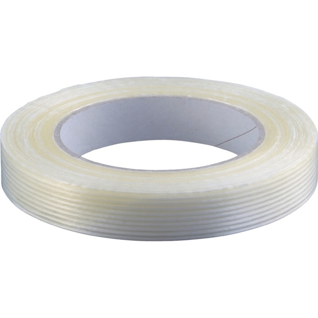 Filamentband, Länge 50 m Breite 19 mm, farblos, Rolle Produktabbildung: Filamentband, Länge 50 m Breite 19 mm, farblos, Rolle