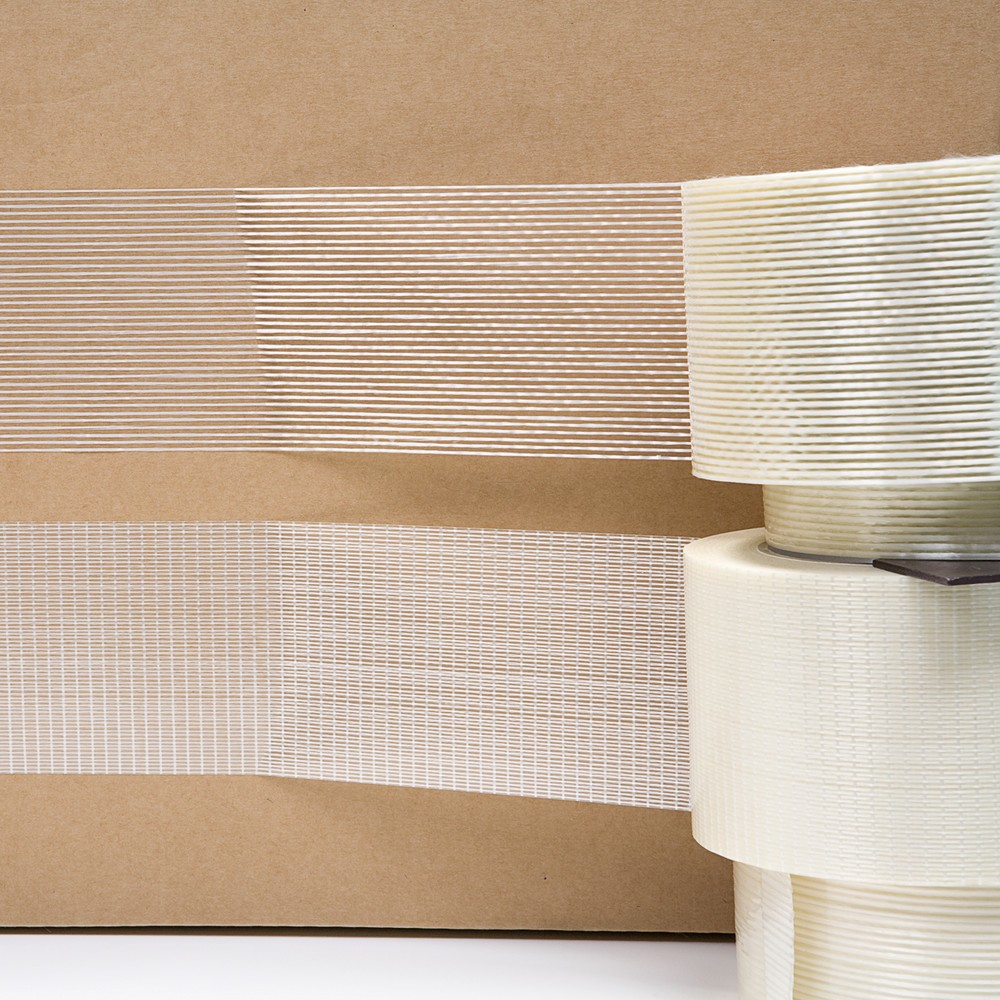 Productafbeelding nr. 2: Filamenttape, in lengte verstevigd, bandbreedte 75 mm