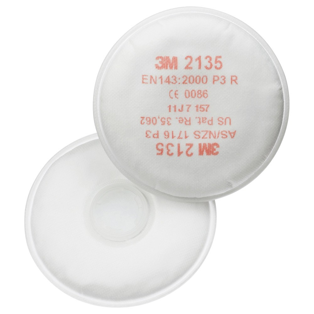 N° de l'image du produit 2 : Filtre à particules pour masque spécial gaz et vapeurs 3M™, P2R