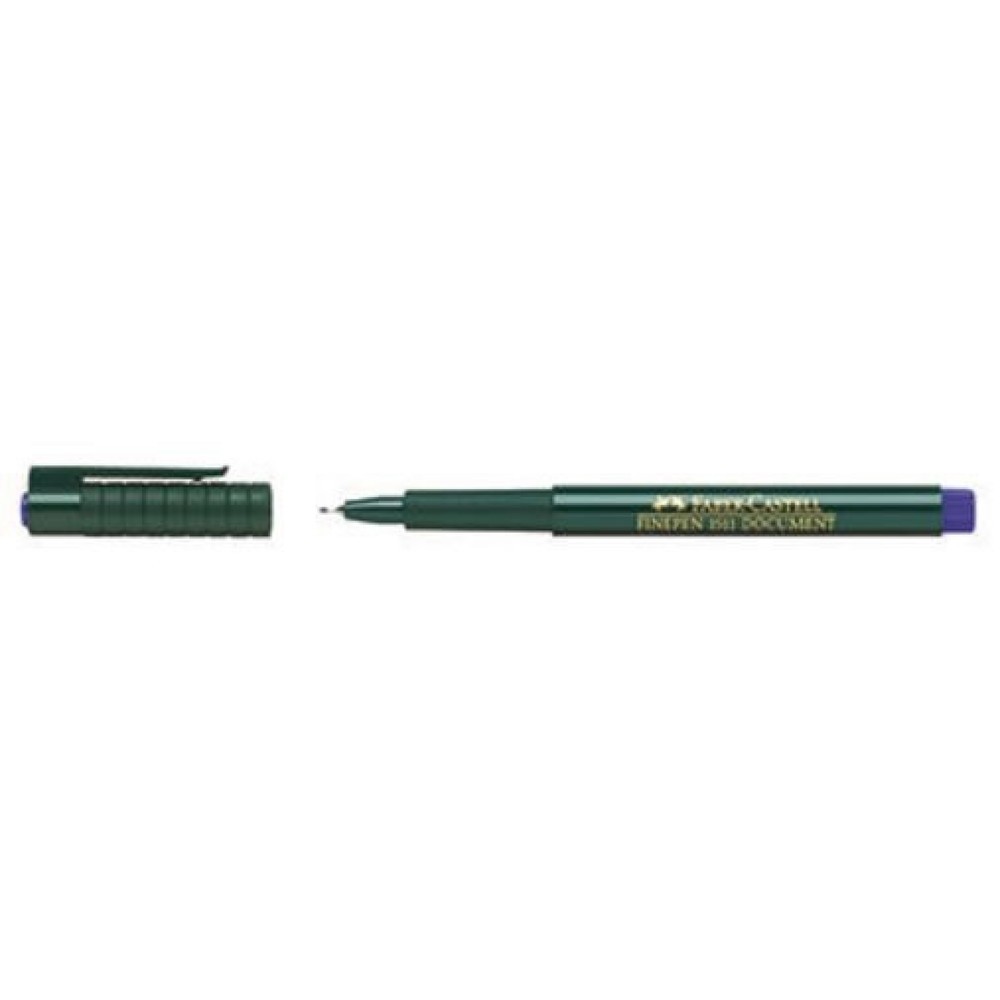 Produktabbildung: Faber-Castell Feinschreiber FINEPEN 151151 0,4mm blau