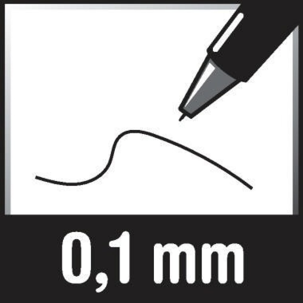 Produktabbildung Nr. 3: STAEDTLER Finliner 308 SB6P schwarz 6 St./Pack