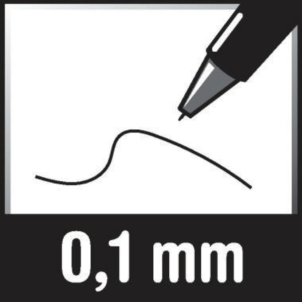 Produktabbildung Nr. 3: STAEDTLER Finliner 308 SB6P schwarz 6 St./Pack