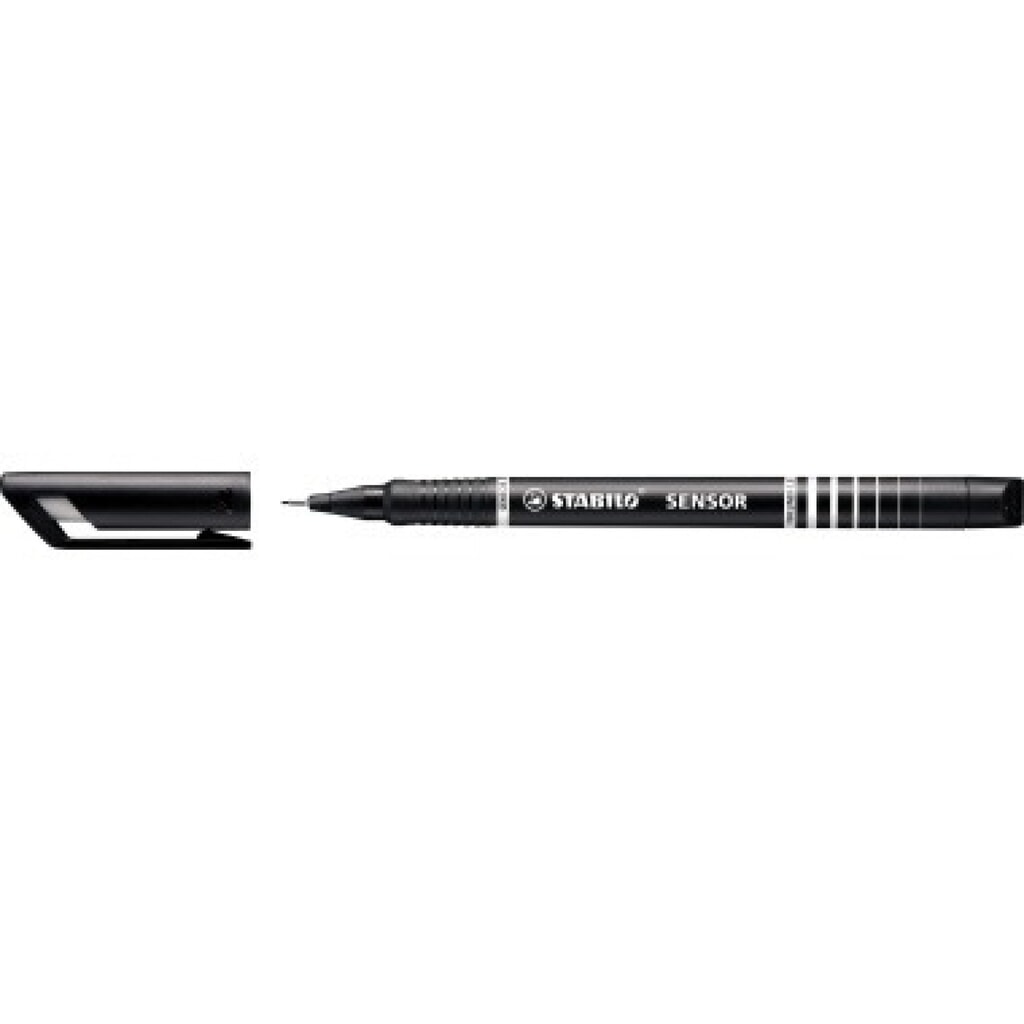 STABILO Feinschreiber sensor 189/46 Strichstärke 0,3mm schwarz Produktabbildung: STABILO Feinschreiber sensor 189/46 Strichstärke 0,3mm schwarz
