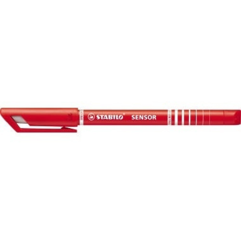 Produktabbildung: STABILO Feinschreiber sensor 189/40 Strichstärke 0,3mm rot