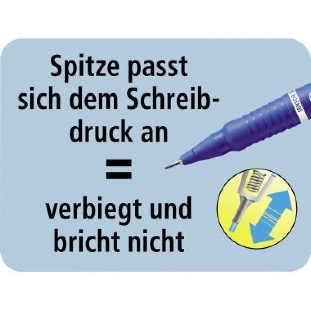 STABILO Feinschreiber sensor 189/46 Strichstärke 0,3mm schwarz Produktabbildung Nr. 3: STABILO Feinschreiber sensor 189/46 Strichstärke 0,3mm schwarz