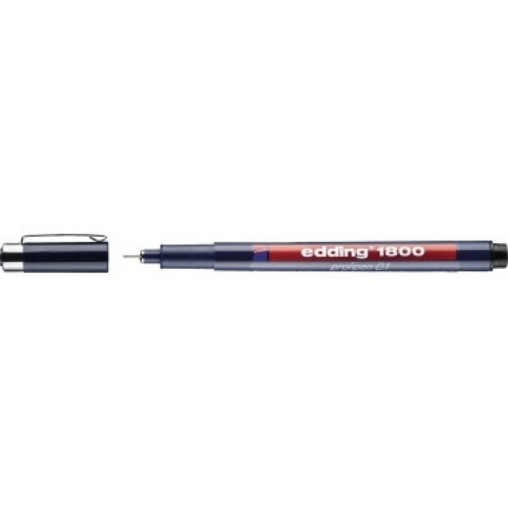 Produktabbildung: edding Feinschreiber 1800 profipen 4-180001001 0,25mm schwarz