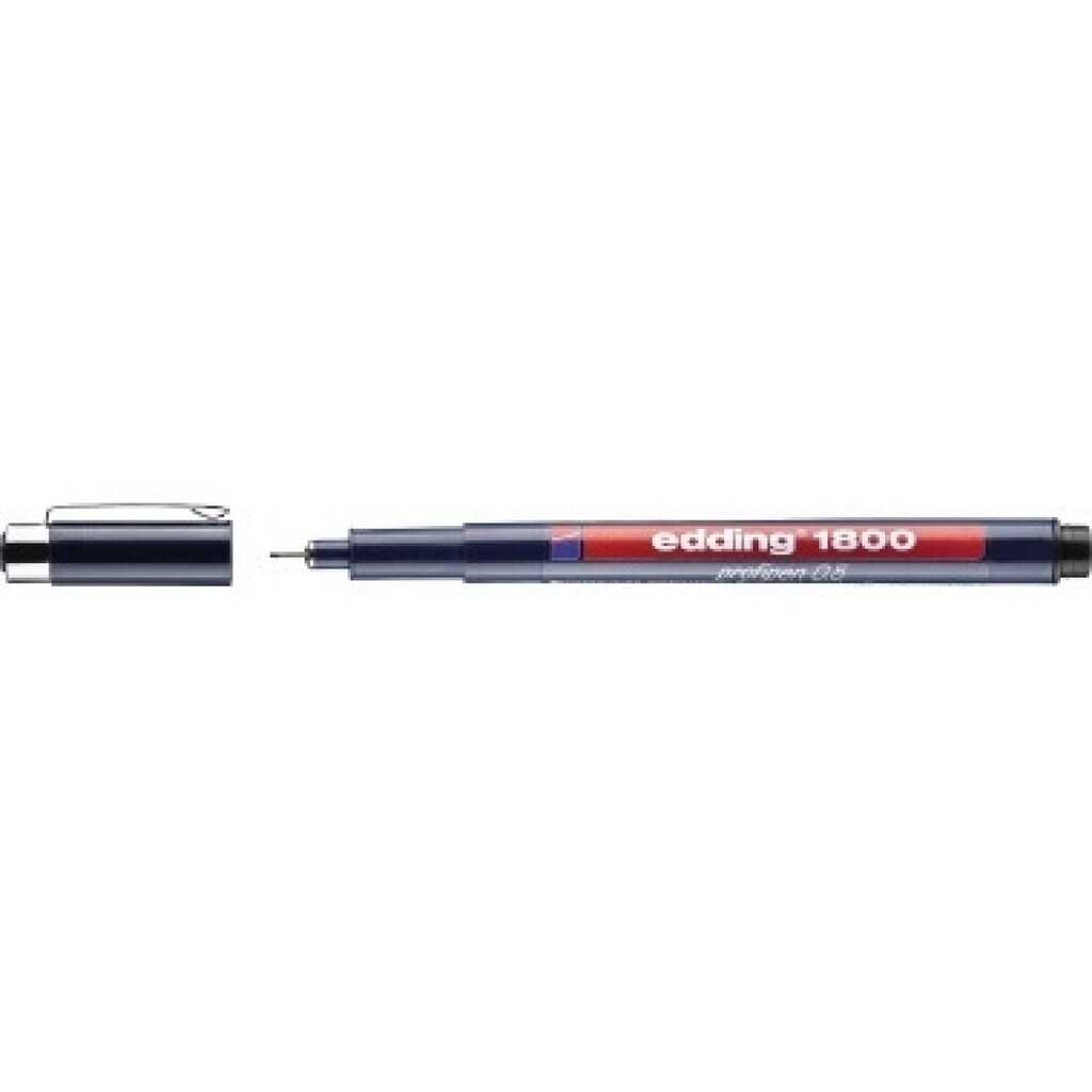 edding Feinschreiber 1800 profipen 4-180005001 0,5mm schwarz Produktabbildung: edding Feinschreiber 1800 profipen 4-180005001 0,5mm schwarz