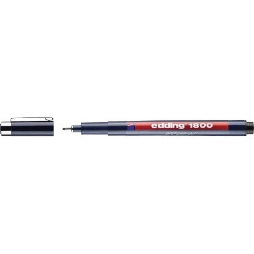 Produktabbildung: edding Feinschreiber 1800 profipen 4-180007001 0,7mm schwarz