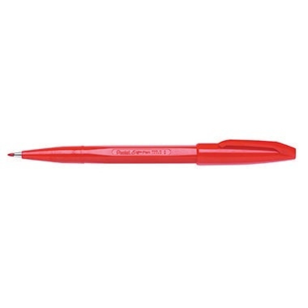 Produktabbildung: Pentel Feinschreiber Sign Pen S520-B max. 2mm Acrylspitze rt