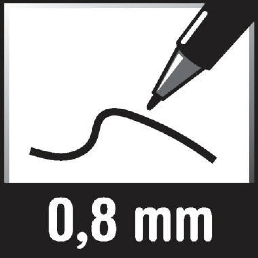 Produktabbildung Nr. 8: STABILO Feinschreiber GREENpoint 6088/4 0,8mm sortiert 4 St./Pack.