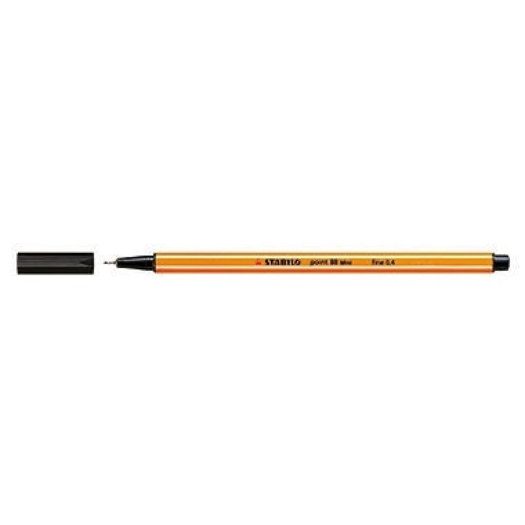 STABILO Fineliner point 88 88/46 0,4mm schwarz Produktabbildung: STABILO Fineliner point 88 88/46 0,4mm schwarz