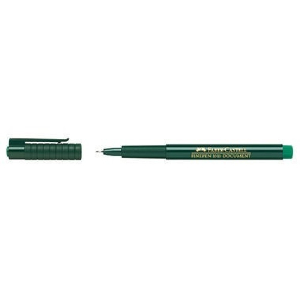 Produktabbildung: Faber-Castell Feinschreiber FINEPEN 151163 0,4mm grün