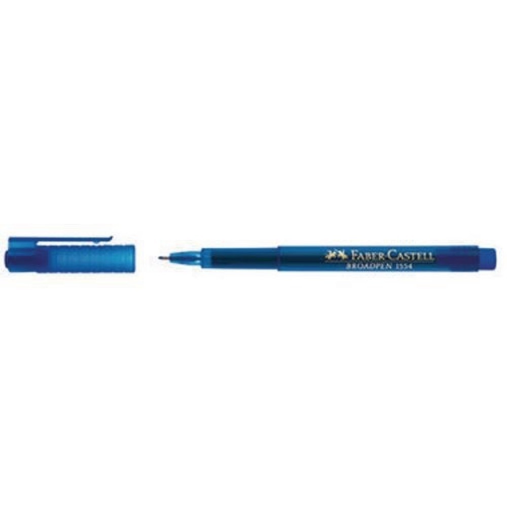 Produktabbildung: Faber-Castell Fineliner BROADPEN 155451 0,8mm blau