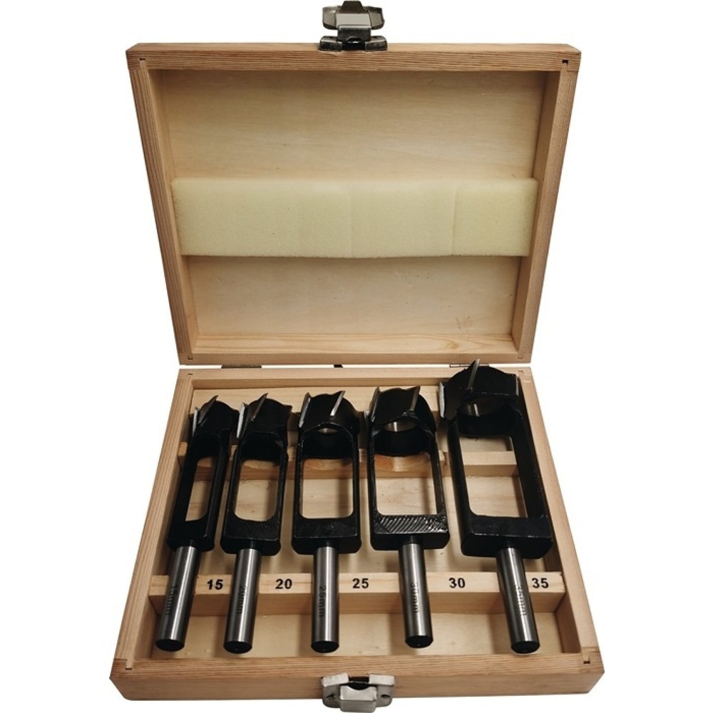 Produktabbildung: FISCH-TOOLS Scheibenschneidersatz, 13 mm Schaft, 5-teilig