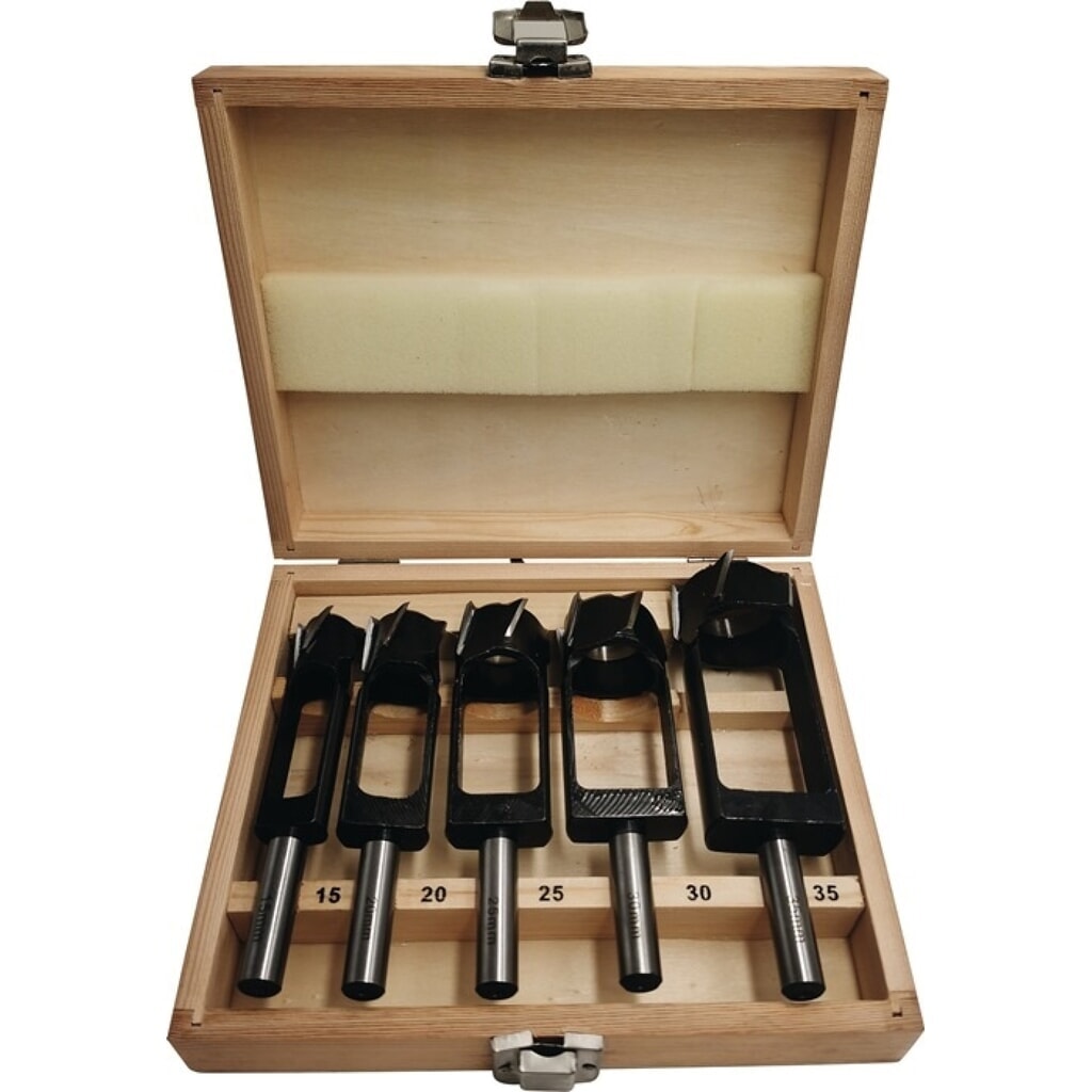 Produktabbildung: FISCH-TOOLS Scheibenschneidersatz, 13 mm Schaft, 5-teilig