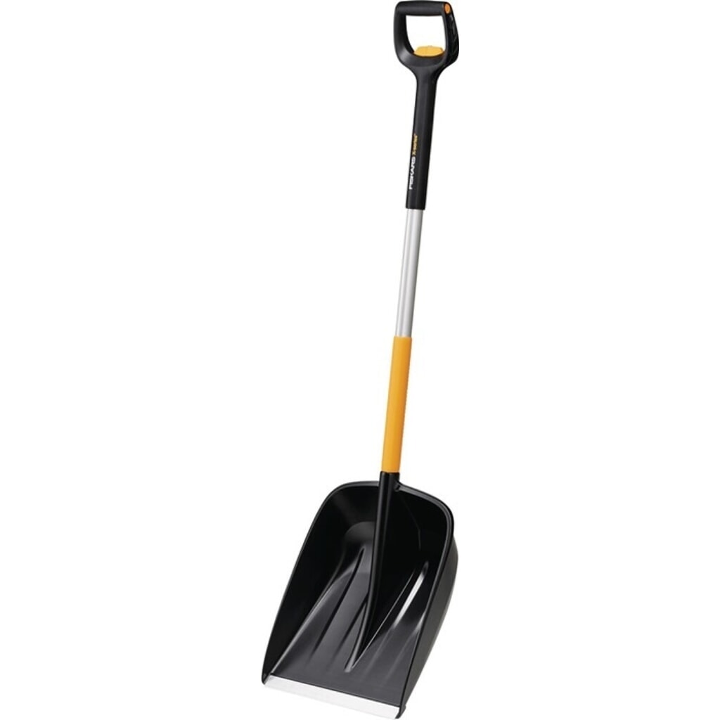 FISKARS Schneeschaufel X-series Teleskop, Blattmaß 362 mm, Kunststoff/Alu schwarz Produktabbildung: FISKARS Schneeschaufel X-series Teleskop, Blattmaß 362 mm, Kunststoff/Alu schwarz