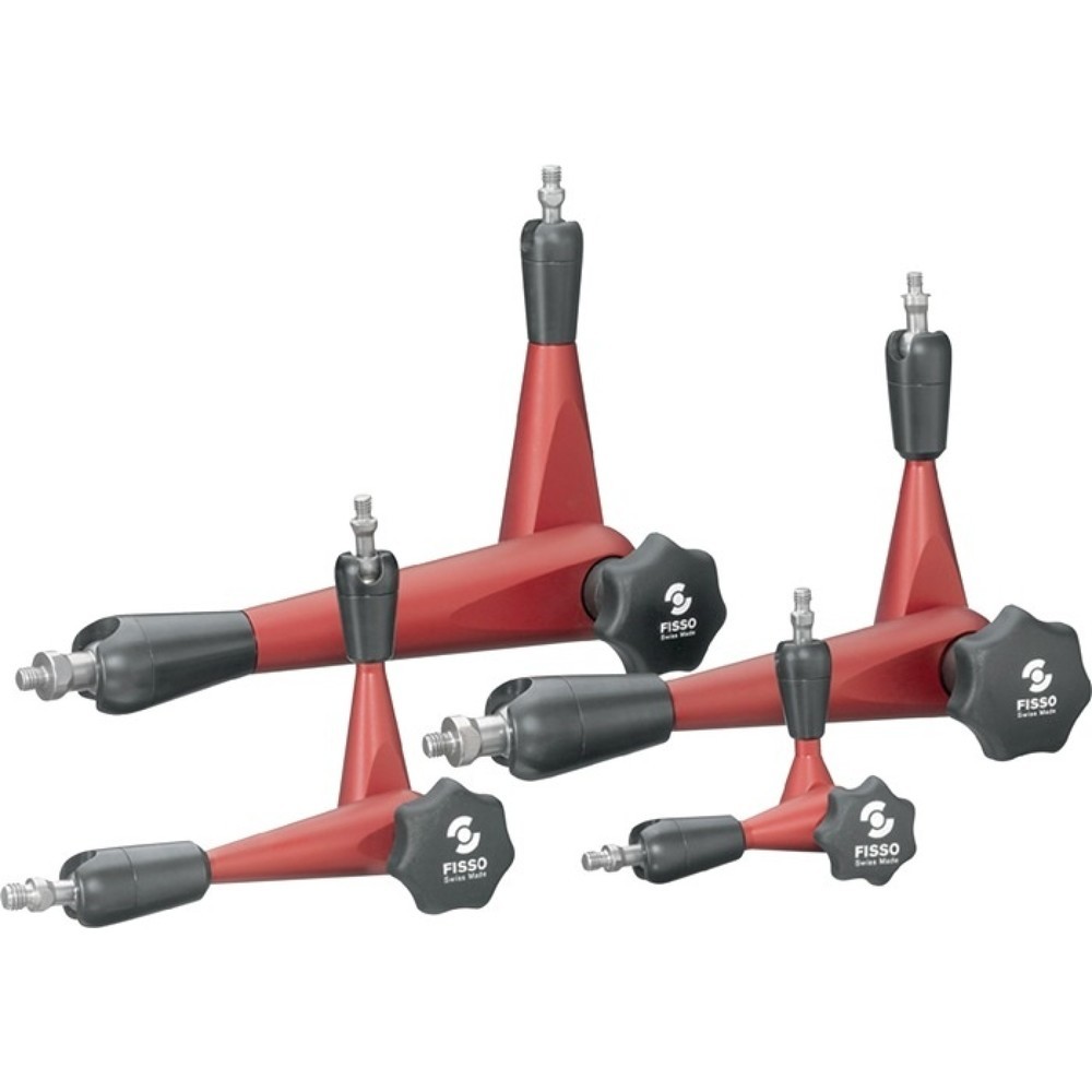 Produktabbildung: FISSO Gelenkarm, Aktionsradius 130mm, für M6/M6
