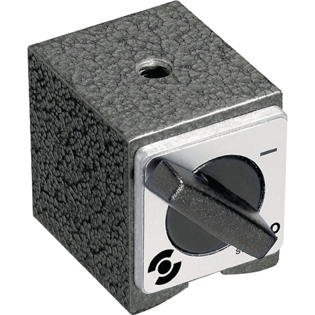 FISSO Magnetfuß, Magnetfußhöhe 35 mm, Magnetfußlänge 34x Magnetfußbreite 30 mm, M6 Produktabbildung: FISSO Magnetfuß, Magnetfußhöhe 35 mm, Magnetfußlänge 34x Magnetfußbreite 30 mm, M6