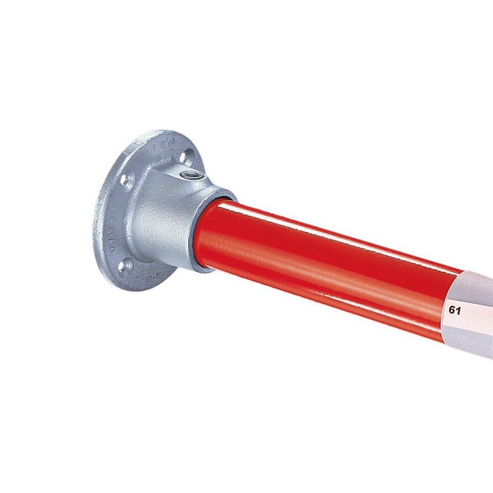 Illustration du produit: Fixation murale, angle de 90°, Ø extérieur du tube 26,9 mm