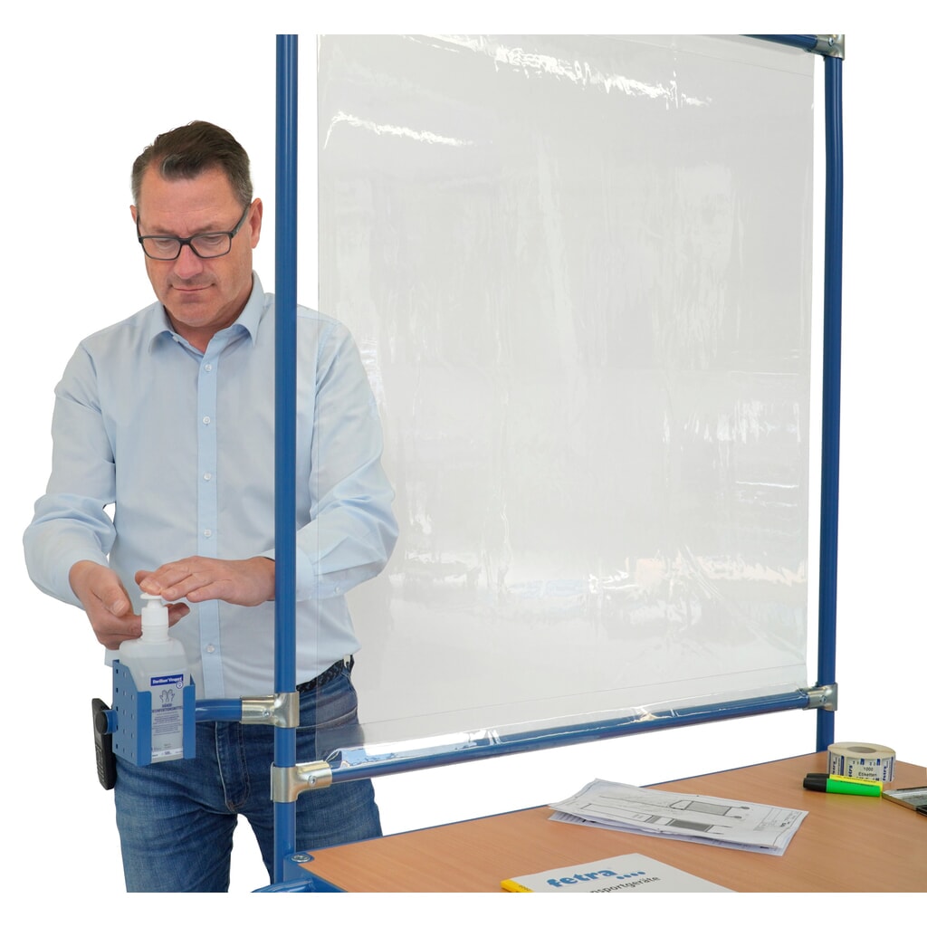 Produktabbildung Nr. 6: Flaschenhalterung für fetra® Wagen, Stellfläche BxT: 84 x 87 mm