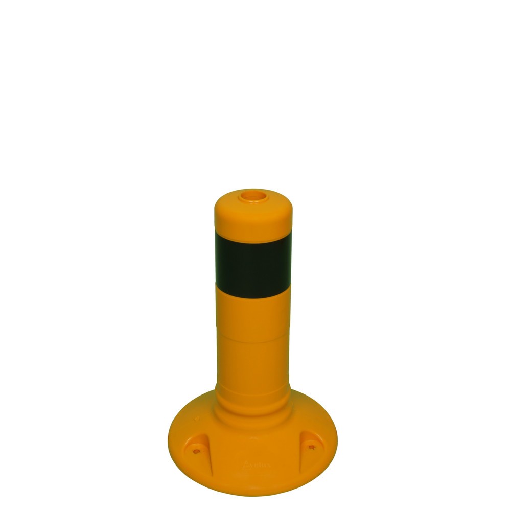 Číslo obrázka výrobku 1: Flexibilné uzatváracie stĺpiky, Ø 80 mm, výška 300 mm, čierny/žltý