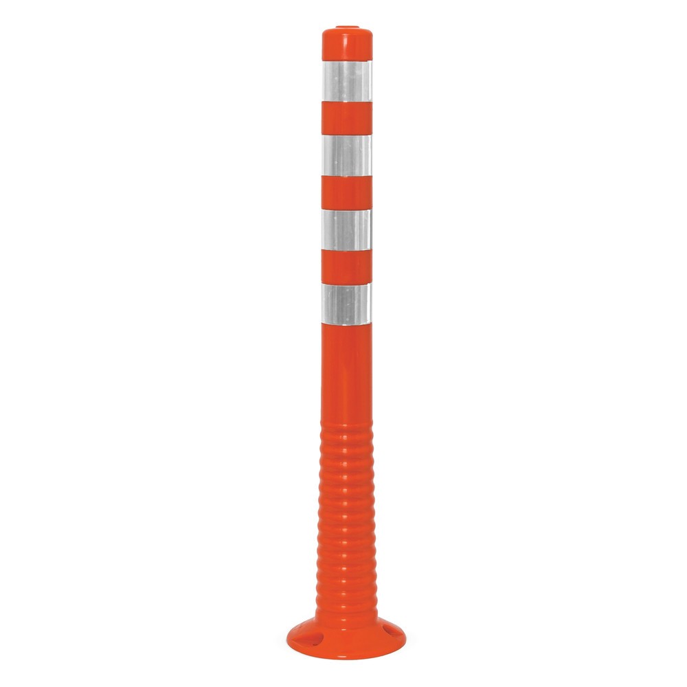 Produktabbildung Nr. 1: Flexible Sperrpfosten, Ø 80 mm, Höhe 750 mm, orange