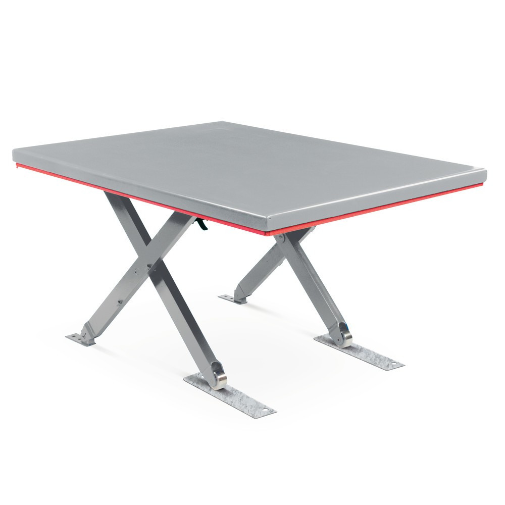 Produktabbildung Nr. 4: FLEXLIFT Flach-Scheren-Hubtisch, geschlossen, TK 600 kg, Plattform à 1.450 x 900 mm, 230 V