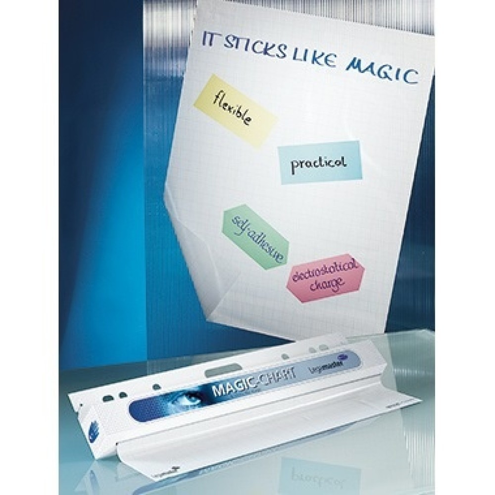 Produktabbildung Nr. 7: Legamaster Flipchartfolie Magic 7-159100-A4 blanko 25 St./Pack.