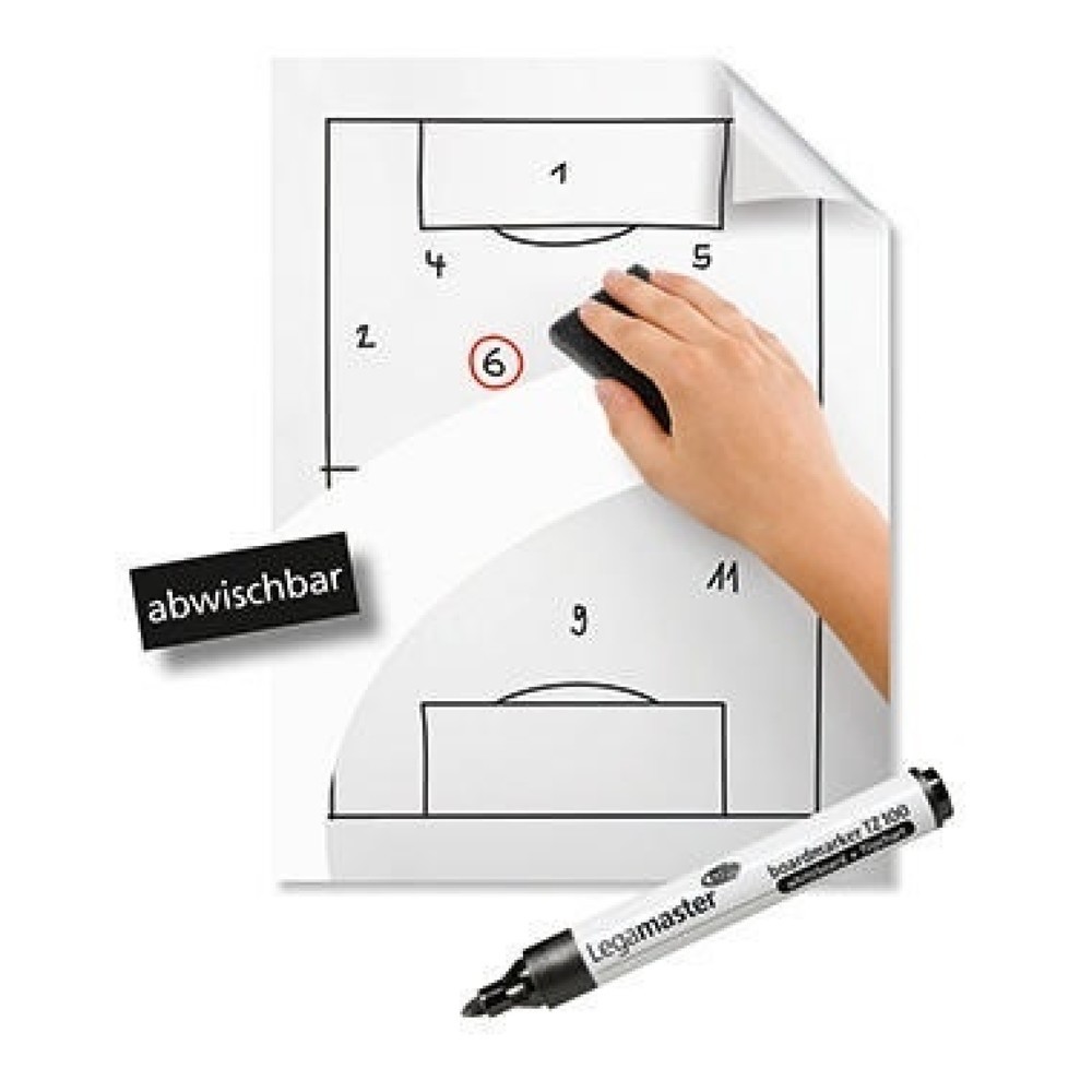 Produktabbildung Nr. 8: Legamaster Flipchartfolie Magic 7-159000-A4 kar. 25 St./Pack.